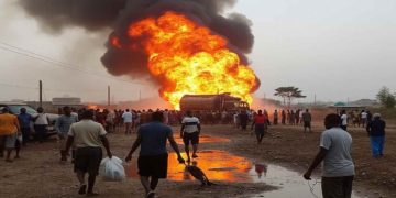Al menos 95 muertos por explosión de camión de combustible en Nigeria