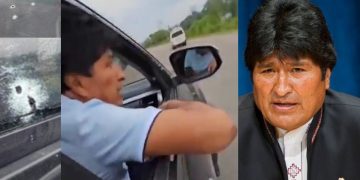 Intento de asesinato contra Evo Morales: 14 disparos impactan su vehículo