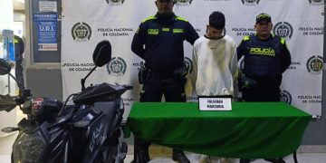 Lo capturan en el barrio Recreo por falsedad marcaria al alterar el chasis de una moto