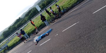 Lamentable: murió otro ciclista tras ser arrollado por un vehículo en la Vía al Mar