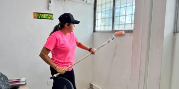 Alcaldía de Malambo realizó Jornada de embellecimiento en su sede central