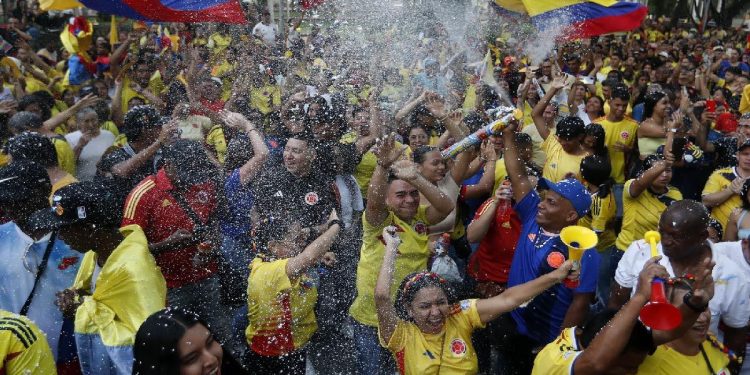 En Malambo, tarde cívica por el partido entre Colombia y Chile