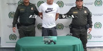 Captura de individuo por porte ilegal de arma en Santa Lucía