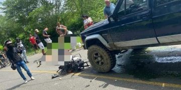 Cinco personas lesionadas en siniestro vial en Juan de Acosta