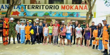Malambo participó en el Simulacro Nacional de Gestión de Riesgo