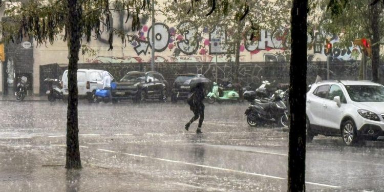 Caos en Barcelona y resto de Cataluña por lluvias torrenciales