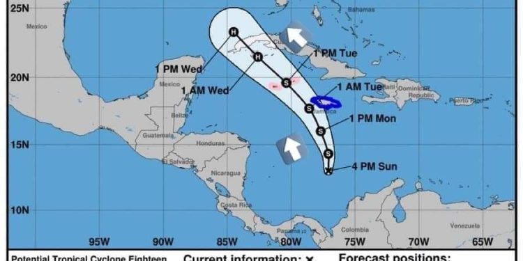 Huracán “Rafael” se forma en el Caribe y amenaza a Cuba