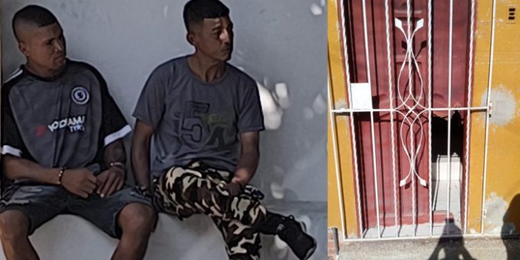 Los capturan en flagrancia tras robar en casa del barrio Recreo de Barranquilla