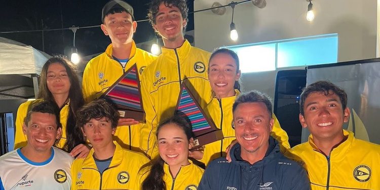 Los veleristas colombianos brillaron en el Sudamericano Juvenil