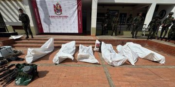 Seis guerrilleros del ELN abatidos en operación militar en Arauca, cuatro capturados