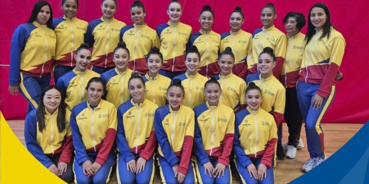 Nueve medallas internacionales para la gimnasia rítmica colombiana