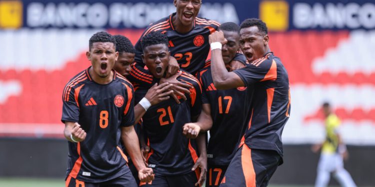 Colombia Sub-20 venció a Ecuador y cierra su gira con éxito