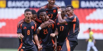 Selección Colombia Masculina Sub-20 derrotó 2-1 a Ecuador
