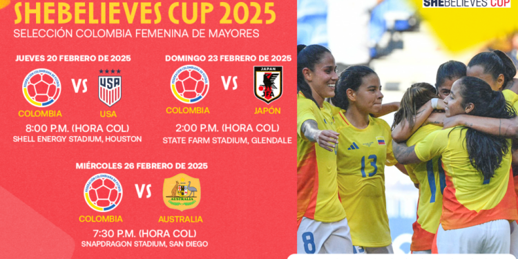 La Selección Colombia Femenina entre las mejores del mundo: primera invitación a la Copa SheBelieves 2025