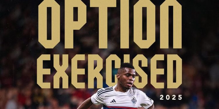 Whitecaps FC confirma la renovación de Déiber Caicedo para 2025
