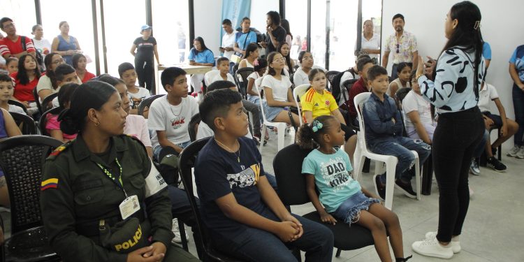 Niños, niñas y adolescentes de Baranoa dicen “no a la pólvora”