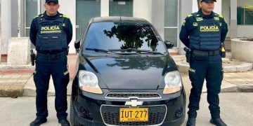 Recuperan de vehículo robado en Puerto Colombia