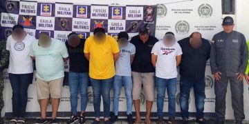 Gaula Militar Magdalena con el CTI de la Policía  desarticulan a la banda delincuencial denominada Los Bahía