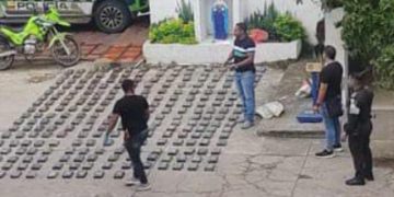 Policía Nacional incauta cargamento de cocaína en Repelón, Atlántico