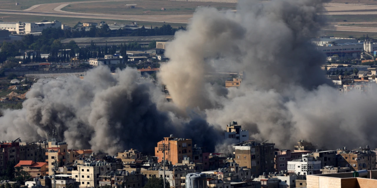 Israel detectó 60 proyectiles lanzados desde el Líbano