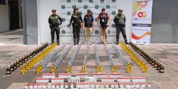 Autoridades evitaron tragedia en San Gil: incautaron 207 botellas de licor adulterado