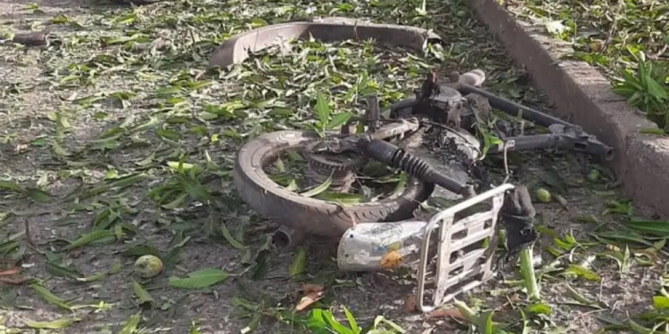 Explotó motocicleta bomba en Jamundí, Valle