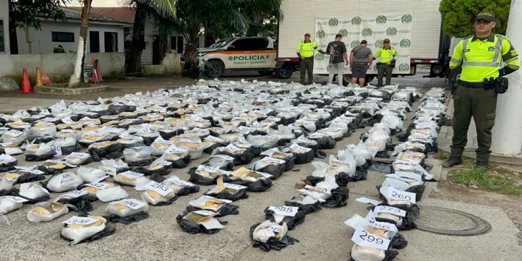 Más de 400 mil dosis de marihuana incautadas en Barrancabermeja