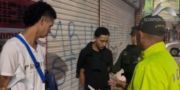 Capturan a dos personas en flagrancia por extorsión y porte ilegal de arma de fuego en Soledad