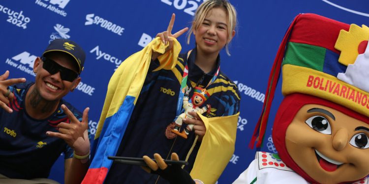 Bronce del skateboarding en Ayacucho 2024