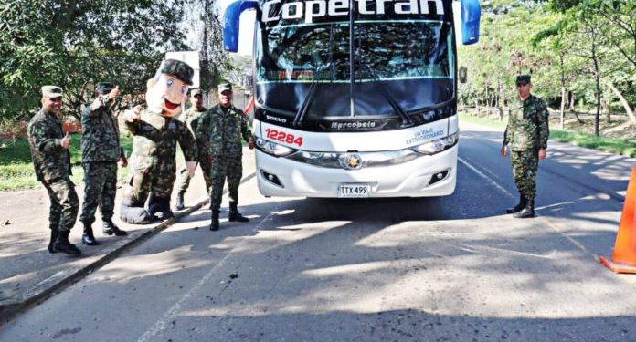 Cerca de 2.000 soldados garantizarán un viaje seguro en las vías de la región Caribe de Colombia