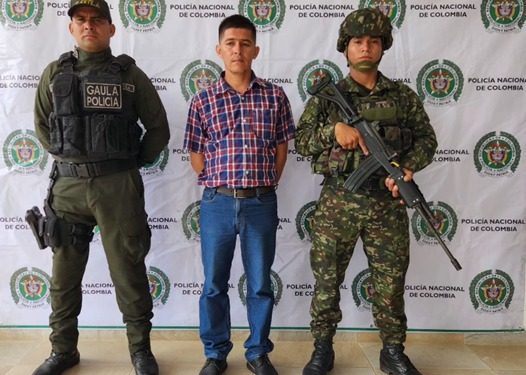 Capturado alias Pájaro, presunto integrante de las ACSN mediante orden judicial por el delito de extorsión agravada