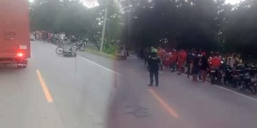 Accidente en Bohórquez deja una mujer muerta al chocar con la puerta de un microbús