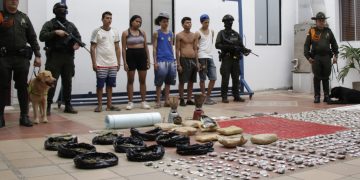 Policía incauta más de 50 mil dosis de droga en Villas de Girardot, Bucaramanga