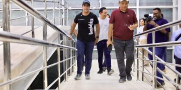 El Hospital Barranquilla está casi listo: alcalde Alejandro Char durante visita