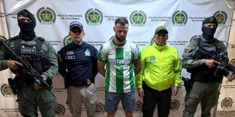Captura en Medellín de narcotraficante británico, alias ‘Dips’, vinculado al ‘Clan del Golfo’