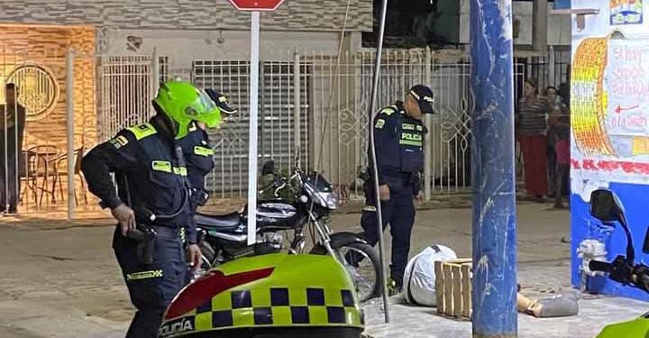 Incursión sicarial en Galapa dejó un muerto y un herido