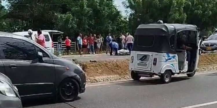 Adulta mayor muerta y menor herida al ser arrolladas por vehículo en Malambo