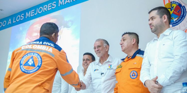 Exaltan aportes de la Defensa Civil en los momentos de emergencias en el Atlántico