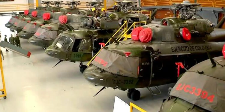 Procuraduría le pone la lupa a mantenimiento de los helicópteros MI-17