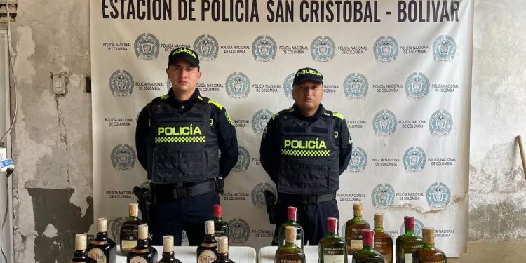 Golpe al licor adulterado en Bolívar: incautadas más de 2.311 botellas de diferentes marcas