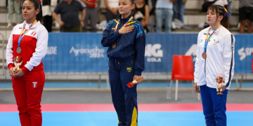 Tres medallas para Colombia en el debut del taekwondo en Ayacucho 2024