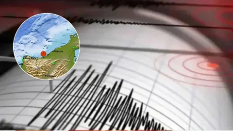 Sismo de magnitud 4.6 en el Mar Caribe se sintió en gran parte de la Costa