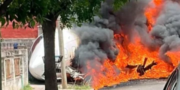 Se accidentó avión privado en el aeropuerto de San Fernando, Argentina