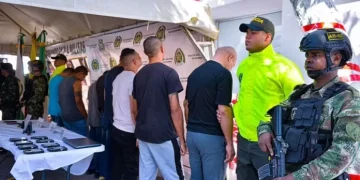 En Bosconia, Cesar, Ejército Nacional capturó a 10 personas que presuntamente pertenecerían al Clan del Golfo