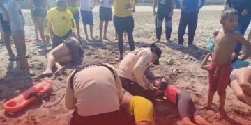 Cinco personas fueron rescatadas en playas de Puerto Colombia