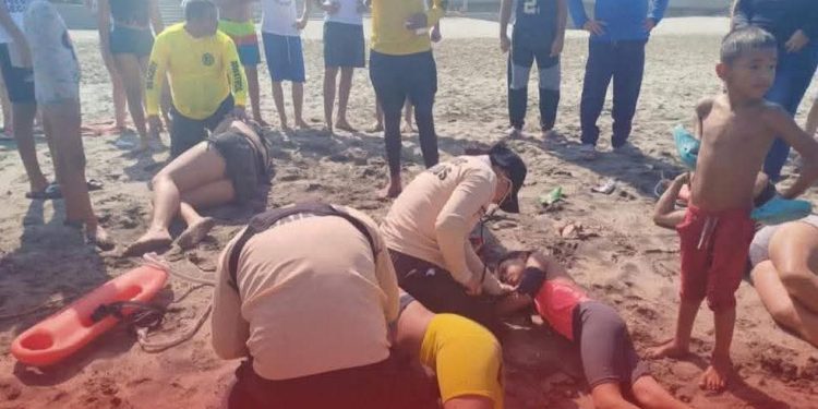 Cinco personas fueron rescatadas en playas de Puerto Colombia