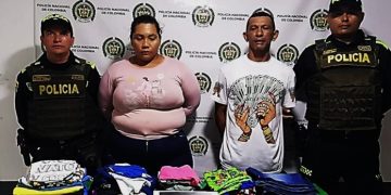 Capturan en flagrancia a dos personas por hurto en Baranoa