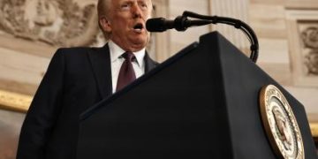 Trump en su posesión: “Llegó el fin del declive de EE.UU. y el inicio de una edad de oro”