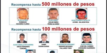 Desde $3 mil millones por cabecillas del ELN ofrece el gobierno Nacional mediante cartel