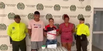 Capturados en Galapa con estupefacientes en operativo de la Policía